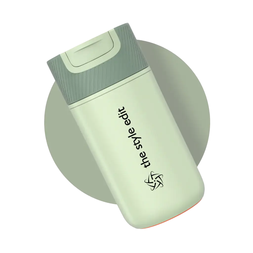 Zebra Suction Mug (Green)