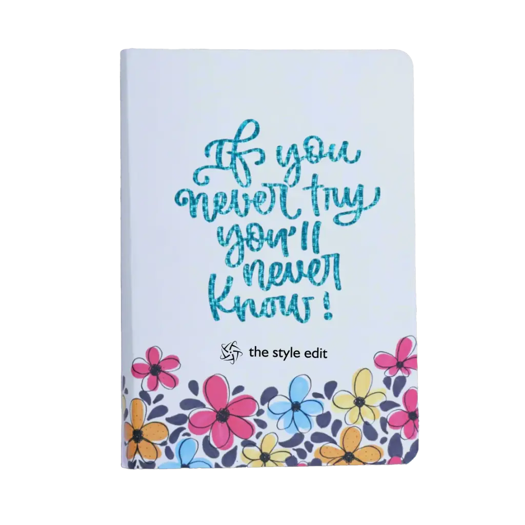 [STA_NOT_FLO_YL_] Flower Power-Notebook