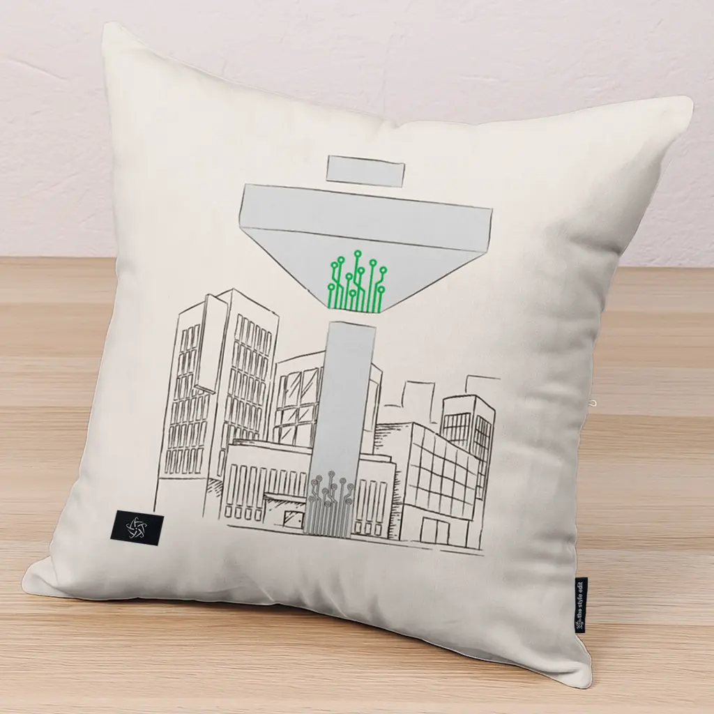 Premium Decorative Cushion - Technopark Space