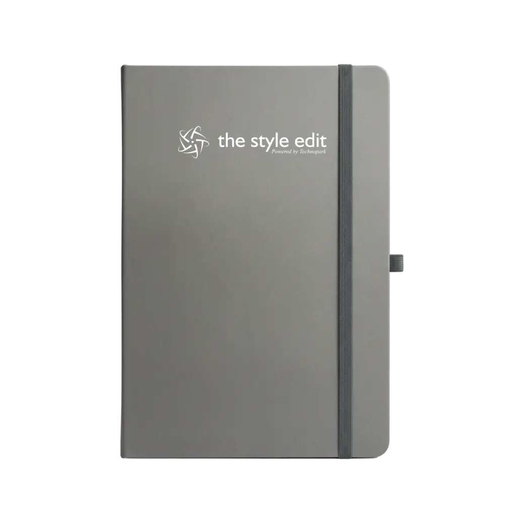 Silky Grey Notebook  