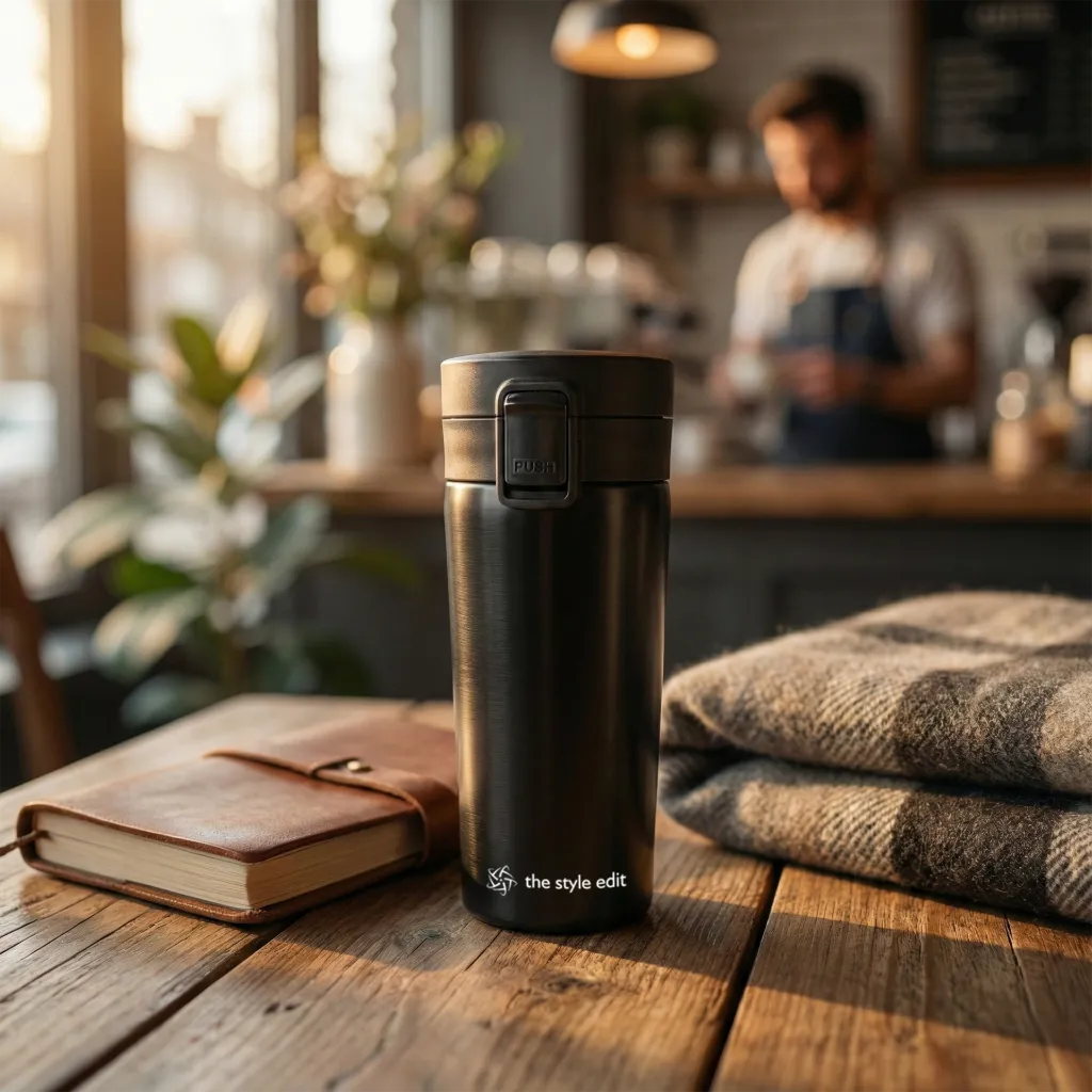 SmartLock Steel Travel Mug