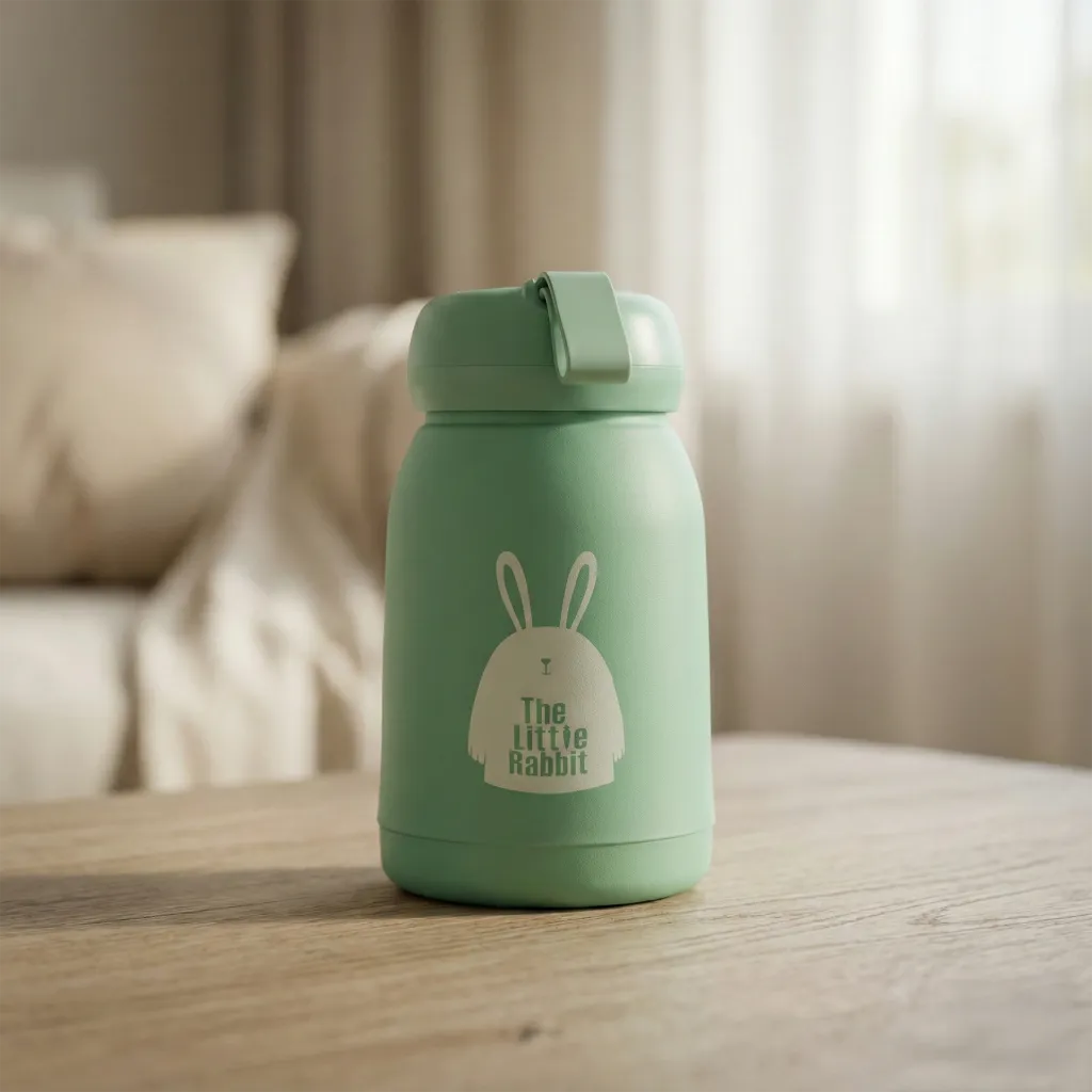 Mini Bunny Glass Bottle
