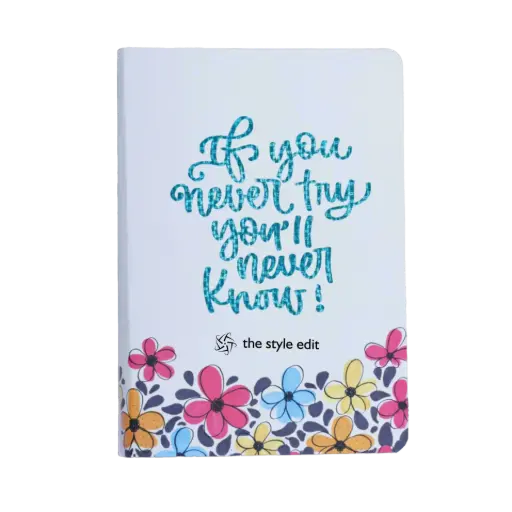 [STA_NOT_FLO_YL_] Flower Power-Notebook
